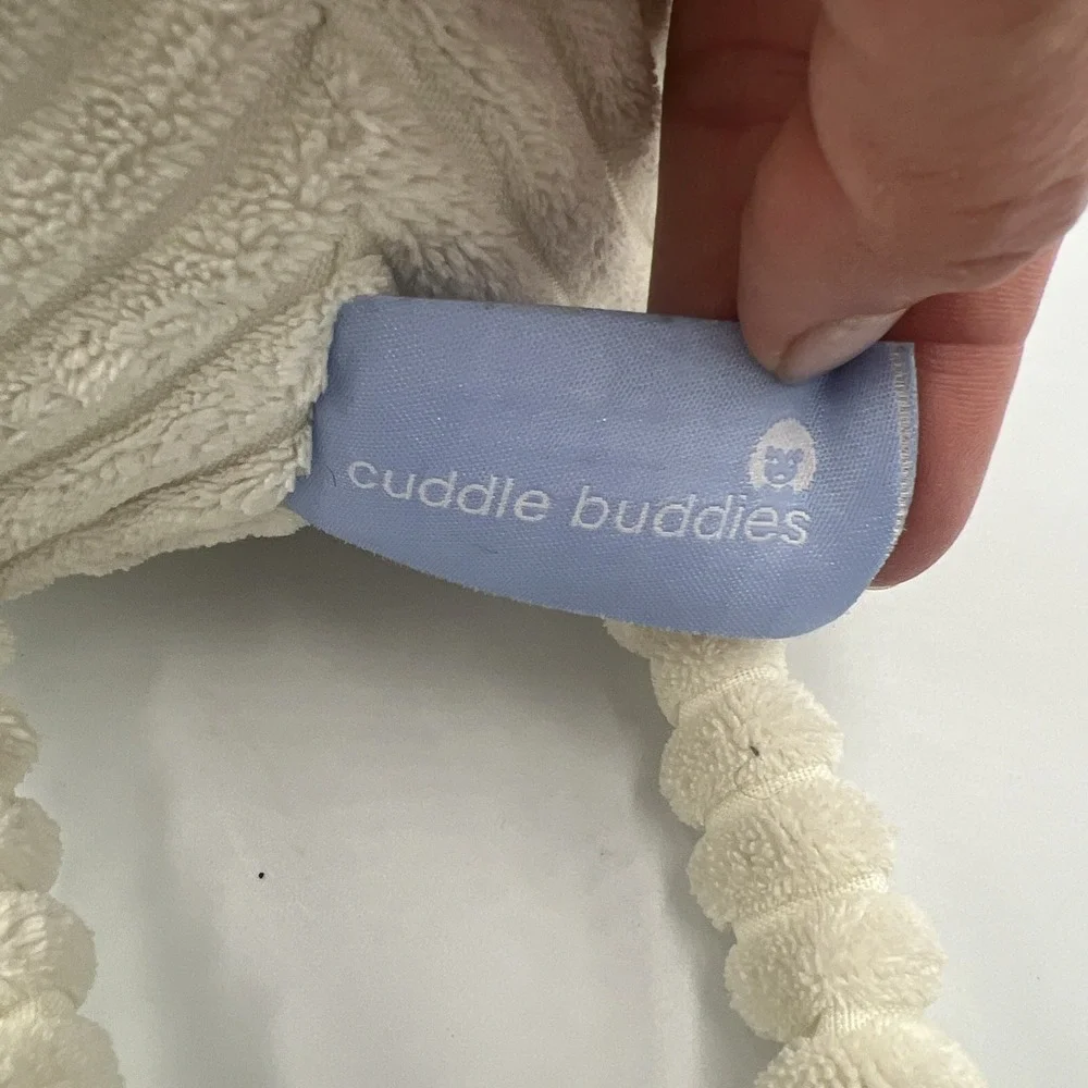 Cuddle Buddies Puppy Dog Plush Stuffed Animal Corduroy Cream Brown